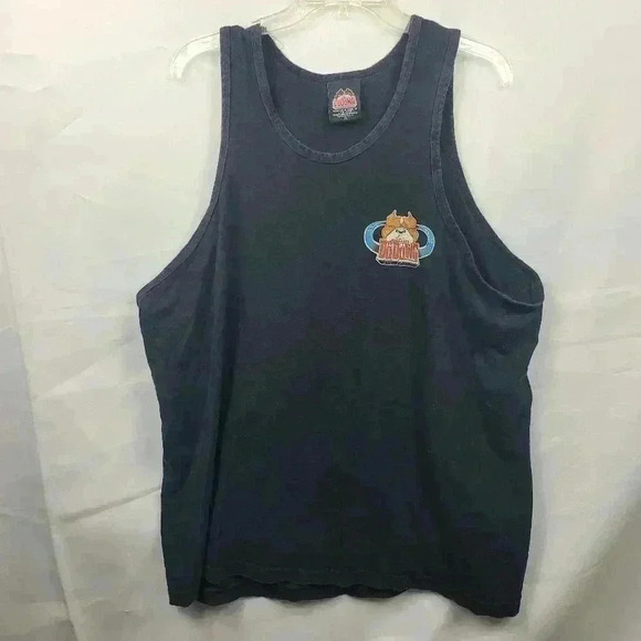 Raw Power Motorcyle DaDawg Graphic Glitter Tank Top Size XL - Picture 3 of 5